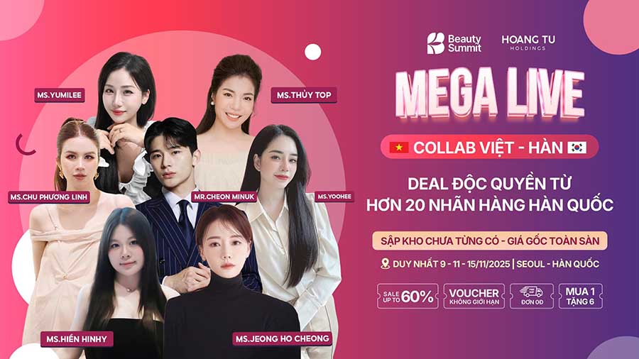 VIETNAM-KOREA MEGA LIVE COLLAB