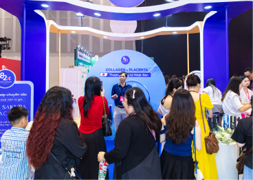 Japanese Collagen Placenta Booth Presentation