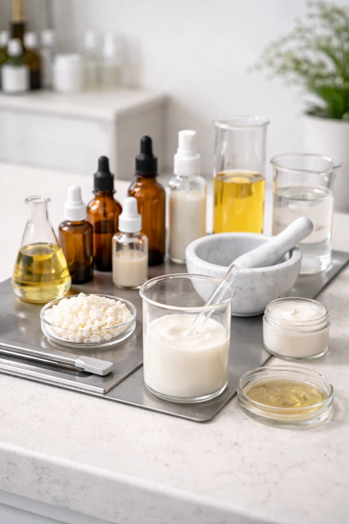 Ingredient List with Exact Percentages and Grams (100g batch)