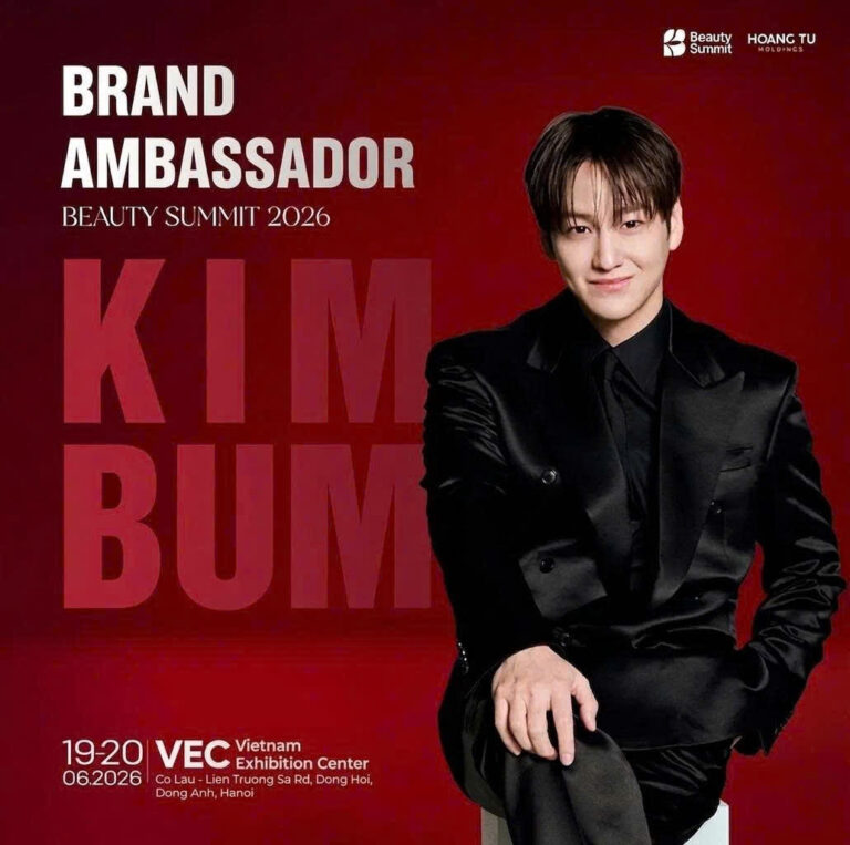 Actor Kim Bum Officially Returns as Brand Ambassador for Beauty Summit 2026