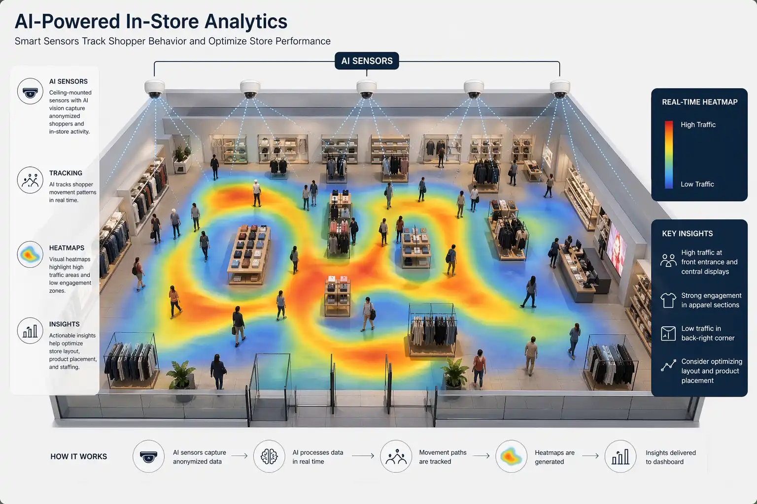 AI Heatmap Analysis for Retail Stores