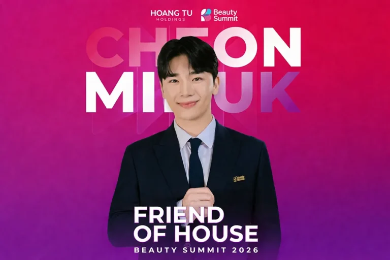 Cheon Minuk Officially Joins Beauty Summit 2026 as Friend of House