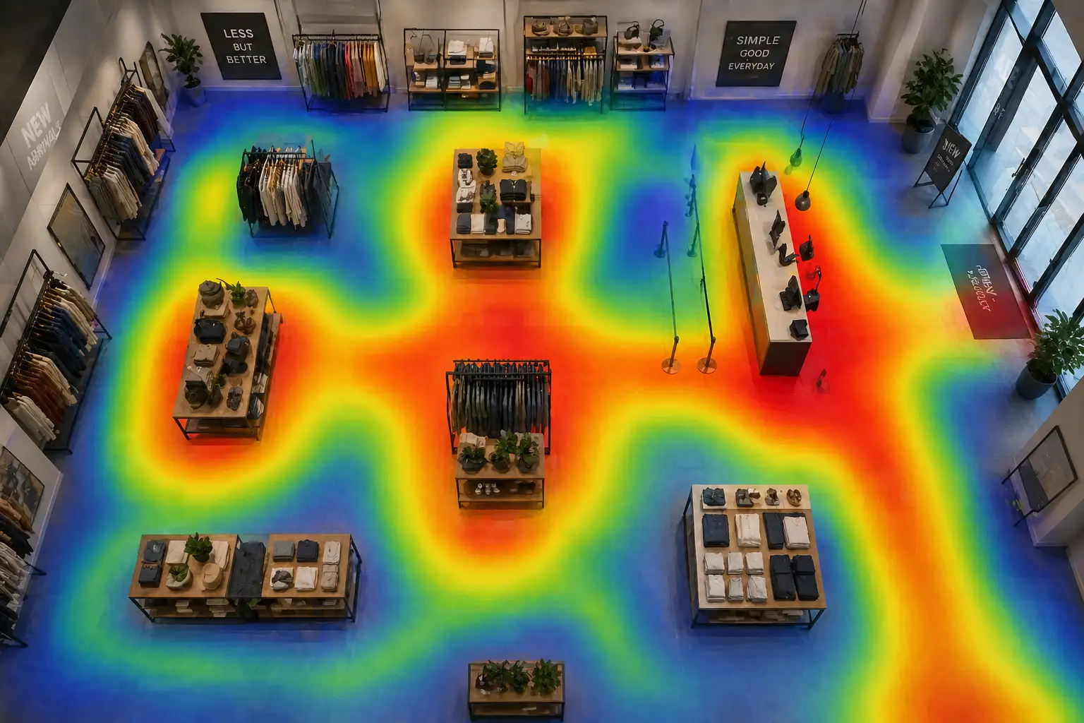 Understanding How Camera-Based Retail Heatmaps Work