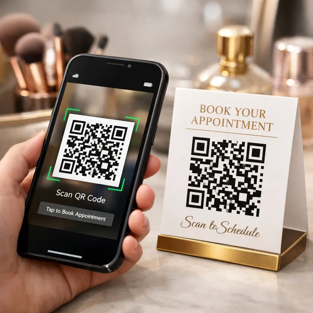 QR Booking System for On-site Beauty Service Reservation 4 QR booking System for On-site Beauty Service reservation