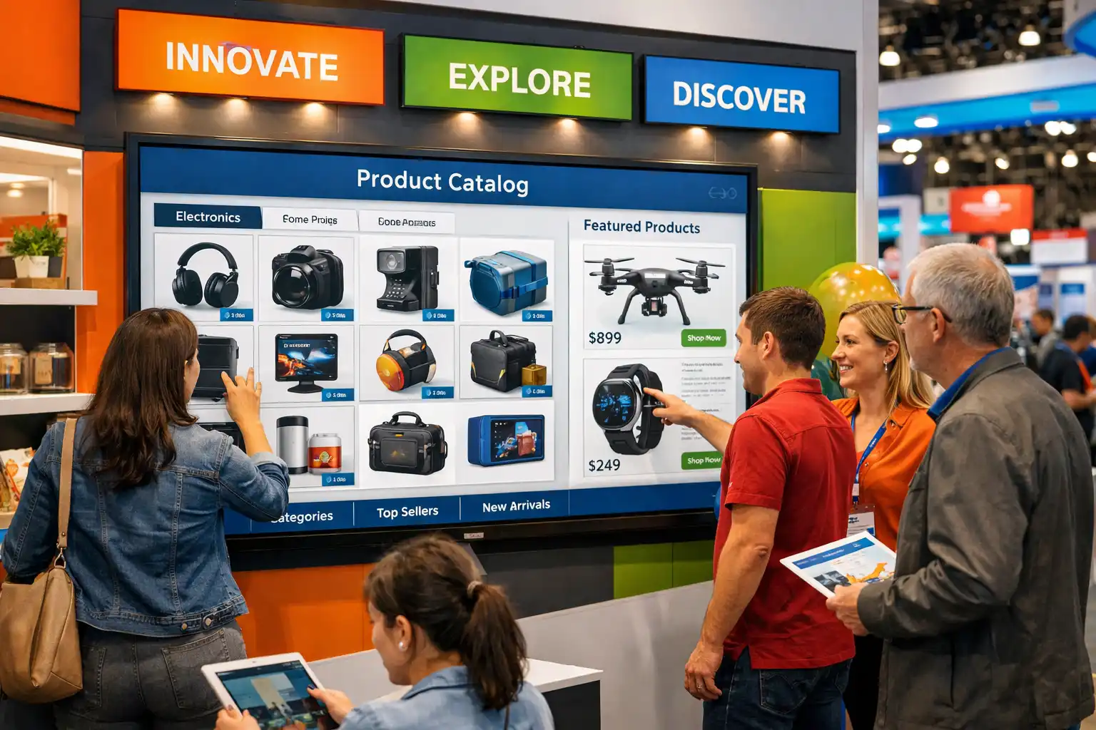Captivate, Connect, Convert: Mastering Interactive Touch Screens for Exhibitions 3 Mastering interactive touch screens for exhibitions is your secret weapon.