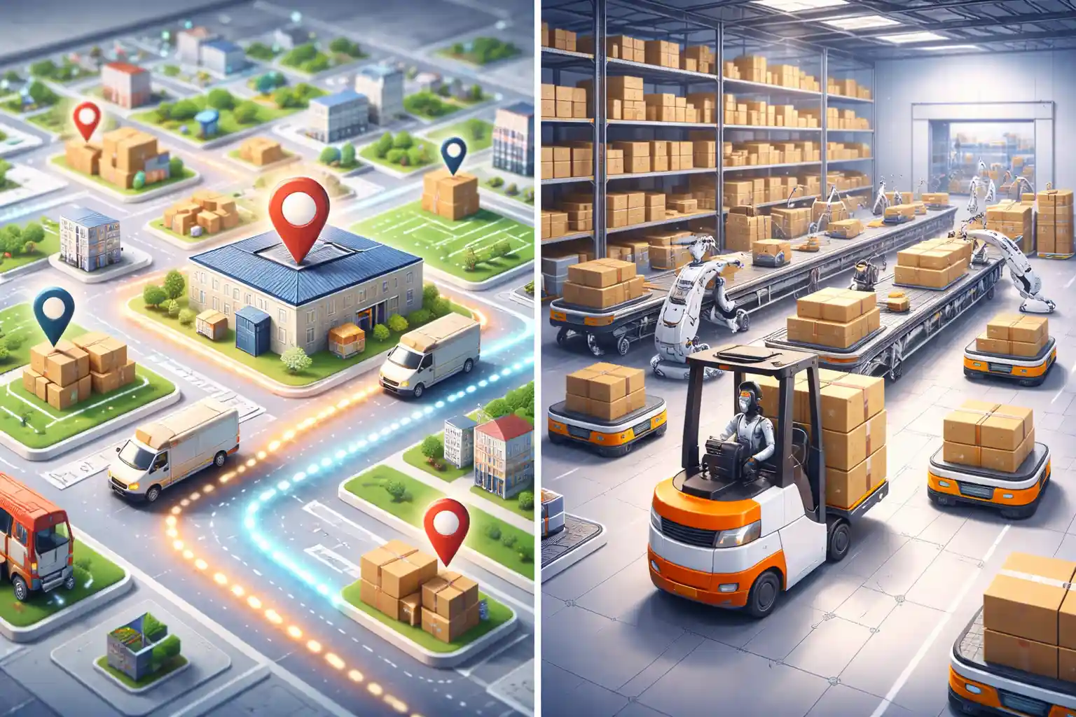 Predictive Logistics for Transparent Delivery